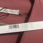 Susana Monaco NWT  Deep V Cut Out Long Sleeve Dress in Lipstick Photo 4