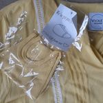 Violet Weekend Two Piece Mask/Dress Set SIZE L Yellow Size L Photo 3