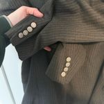 Vintage RARE 1994 TOO CUTE pinstripe Flintstones embroidered Oversized blazer Size XL Photo 1