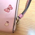 Coach wristlet wallet with butterfly print Pink/Gold hardware Photo 4