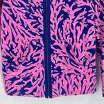 Lilly Pulitzer Women's Popover Coral Reef Skipper Jacket Zip Pink Blue Size XXS Photo 10