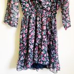 Abercrombie & Fitch Floral Faux Wrap Mini Dress Photo 3