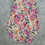 Nic+Zoe Sunrise Floral Tank Midi Dress Sleeveless V-Neck Rayon Multicolor Size L Photo 3