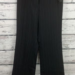 Rafaella  Women's Stretch Black Pin‎ Striped Boot Cut Dress Pants 🆕 [Size 8] NWT Photo 0