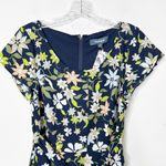 Modcloth NWT | Befits Your Brilliance Dress Navy Floral Print Sz. Medium Photo 5