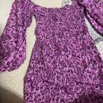 Free People Womens Smock It To Me Smocked Floral Mini Dress In Azalea Combo S Photo 11