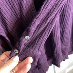 We The Free  Free People Women's Plum Thermal Top Long Sleeved Gwen Tunic Sz M Photo 4