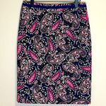 ZARA Boden Paisley Modern Pencil Skirt Photo 2