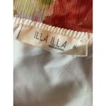 Illa Illa  Floral Ruffle V Neck Crop Top Women's Size M Photo 5