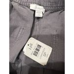 J Jill Linen Blend Pull On Pants Gray Cropped Beach Resort Boho Lagenlook Vacay Size undefined Photo 3