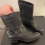 Ralph Lauren Lauren  6.5B Mesi Mid Calf Booties Shoes Soft Leather Black Classic Photo 4