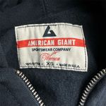 NWOT American Giant Women's Classic Full Zip Hoodie Black Size XS Casual Cozy Photo 6