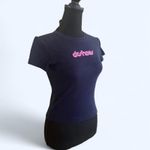 DC Shoes Vintage Y2K cotton baby tee Size Small Blue Photo 3