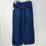 Free People Bohemian Veritas Wide-Leg Jeans in Truth Dark Wash NWT Size XL Photo 9