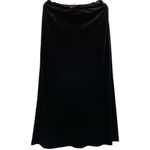 Ellen Tracy Linda Allard Black Velvet Maxi Skirt 10 Photo 1