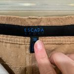 Escada‎ Sport Josephine WIDE Leg Chino Khaki Pants Women's 36 Photo 5