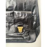 Coach Vintage Y2K Poppy Plushlock Tote, Black Leather Photo 1