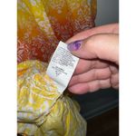 IZOD Tie Dye Ombré Peplum Lightweight Cotton Blouse Photo 12