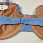 J.Crew  | Light Blue Balconette Underwire Bikini Top 40D Photo 3