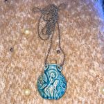 One of a kind jar necklace Blue Photo 5
