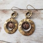 Vintage Earrings Hooks for Pierced Ears Unusual Dangle Earrings Photo 1