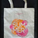 Nordstrom SUMMER Beauty Canvas Tote Bag Photo 1