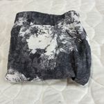 Free People Shorts Women's Large L Black White Tie Front Linen Blend Casual Photo 7