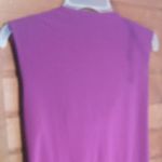 Bleeker and McDougal Cowl Neck Blouse Purple Size M Photo 7