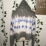 Aerie Quarter Zip Cropped Tie Dye Hoodie Photo 2