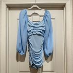 Hello Molly Tangy Bellini Mini Dress in Baby Blue Size: US 8/ Large Photo 6