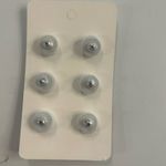 Set of three Halloween earrings Purple Photo 2