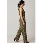 Sézane  Jenny Jumpsuit, Black Yellow Blossoms, FR34/US2 Photo 4