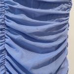 Elegant Ruched Dress in Lavender Purple Size XS Photo 5