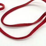 Nordstrom 1980s Vintage Italian Red Quilted Suede Tassel Tusk Shoulder Bag Photo 8