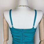 Elliatt  Patty Mesh Mini Dress in Teal Photo 5