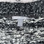 Charlotte Russe open front black white & grey Longsleeve cardigan sz S women Photo 5