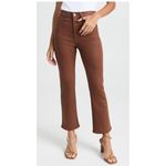 Pistola $198  Lennon Coated Crop - Saddle Brown 27, 22” inseam Photo 1