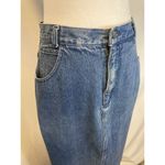 Collections Plus Denim Blue Jean Midi Skirt Straight Fit 5 Pocket Size 14 Photo 1