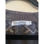 Monoreno  Gray Embroidered Poncho Top Sz.S Photo 5