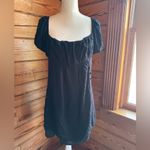 Princess Polly Fauci Mini Corset Gathered MilkMaid Dress Black 12 Photo 1