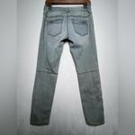 Free People Women’s Denim Lace-Up boho hippie moto grunge Jeans Size 26x26 Photo 3