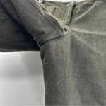 Ann Taylor  Wool Blend‎ Gray Green Mid Rise Wide Leg Cropped Dress Pants Size 2 Photo 3