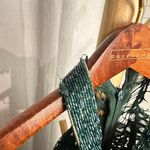 Lotus Threads  New York jumpsuit green lace sz4 Photo 4