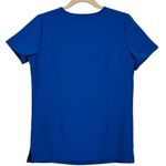 FIGS  Royal Blue Casma Scrub Top S Photo 5