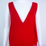 Eloquii NEW red maxi formal dress with trail, women's size 14 Photo 9