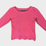 Nanette Lepore  Womens Small Rouge Pink/Brick Red Wool Blend Pullover Sweater​​ Photo 1
