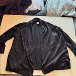 Faded Glory  black open cardigan 3x(22w-24w) Photo 1