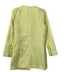 Lucy & Co Yellow Floral Print Jacket(Size M) Green Size M Photo 3