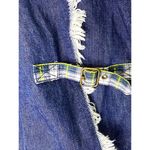 Tommy Hilfiger Tommy Jeans Y2K Denim Pleated Skirt Size 11 90’s Clueless Wrap Plaid Jean Photo 2