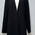 Calvin Klein Black long Blazer for Women Size 14P Photo 0